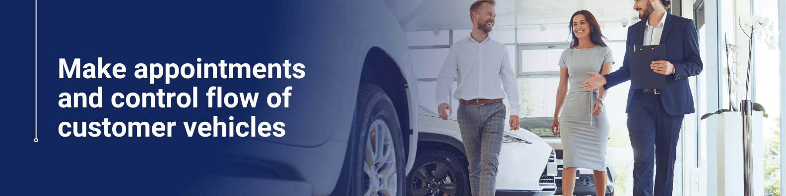 Make appointments and control flow of customer vehicles Online Course