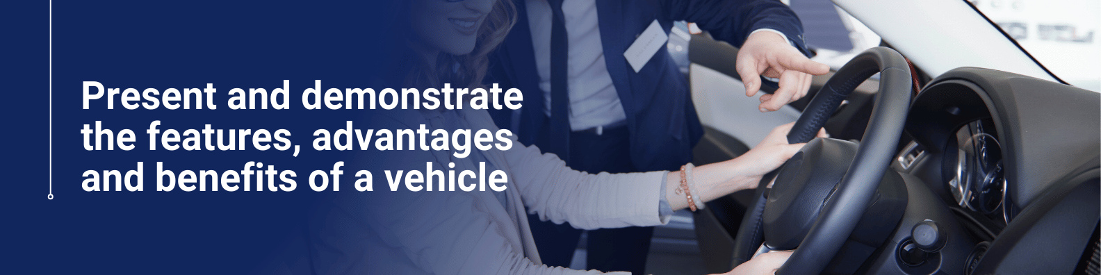 Present and demonstrate the features, advantages and benefits of a vehicle online short course