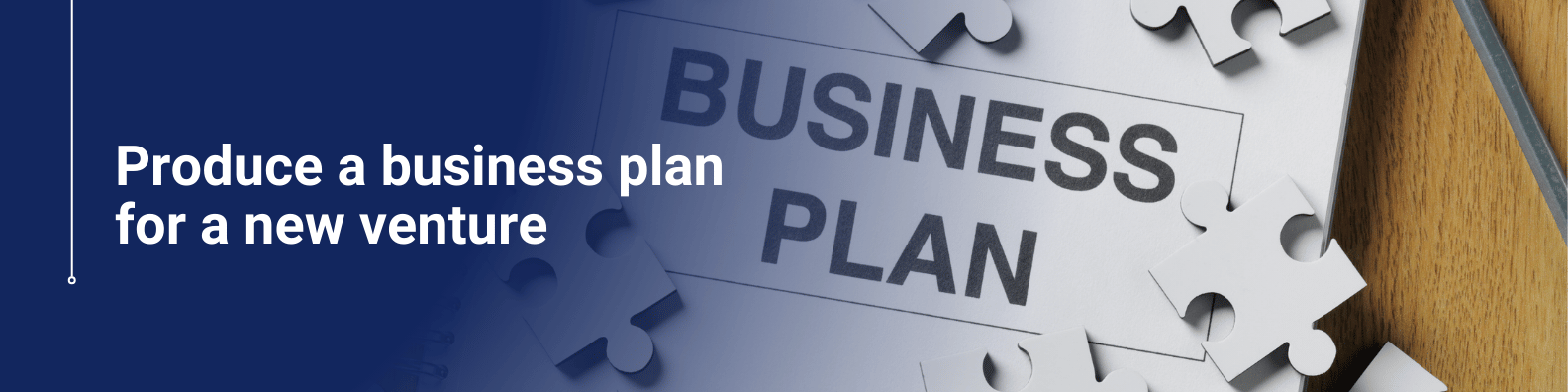 Produce a business plan for a new venture